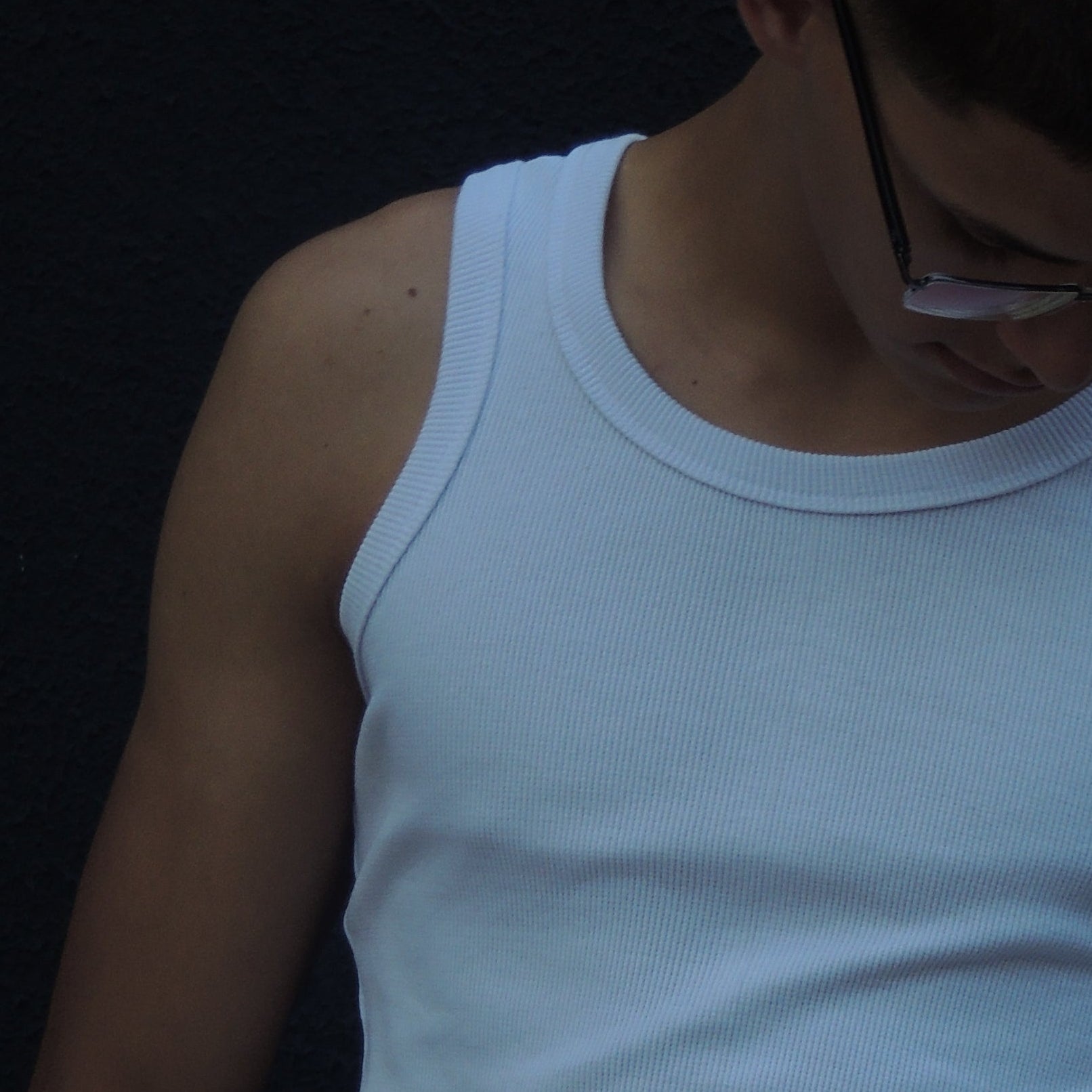 Regata Americana Canelada Branca