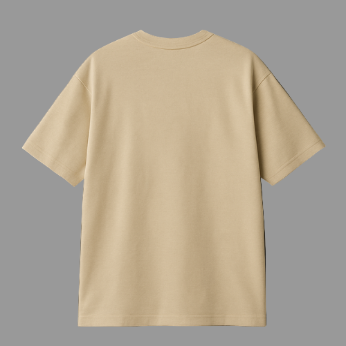 Camisa Oversized Moletinho Bege