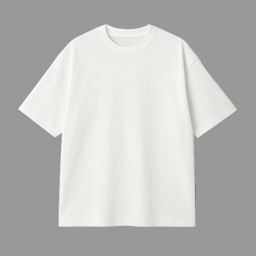 Camisa Oversized Moletinho Off-White