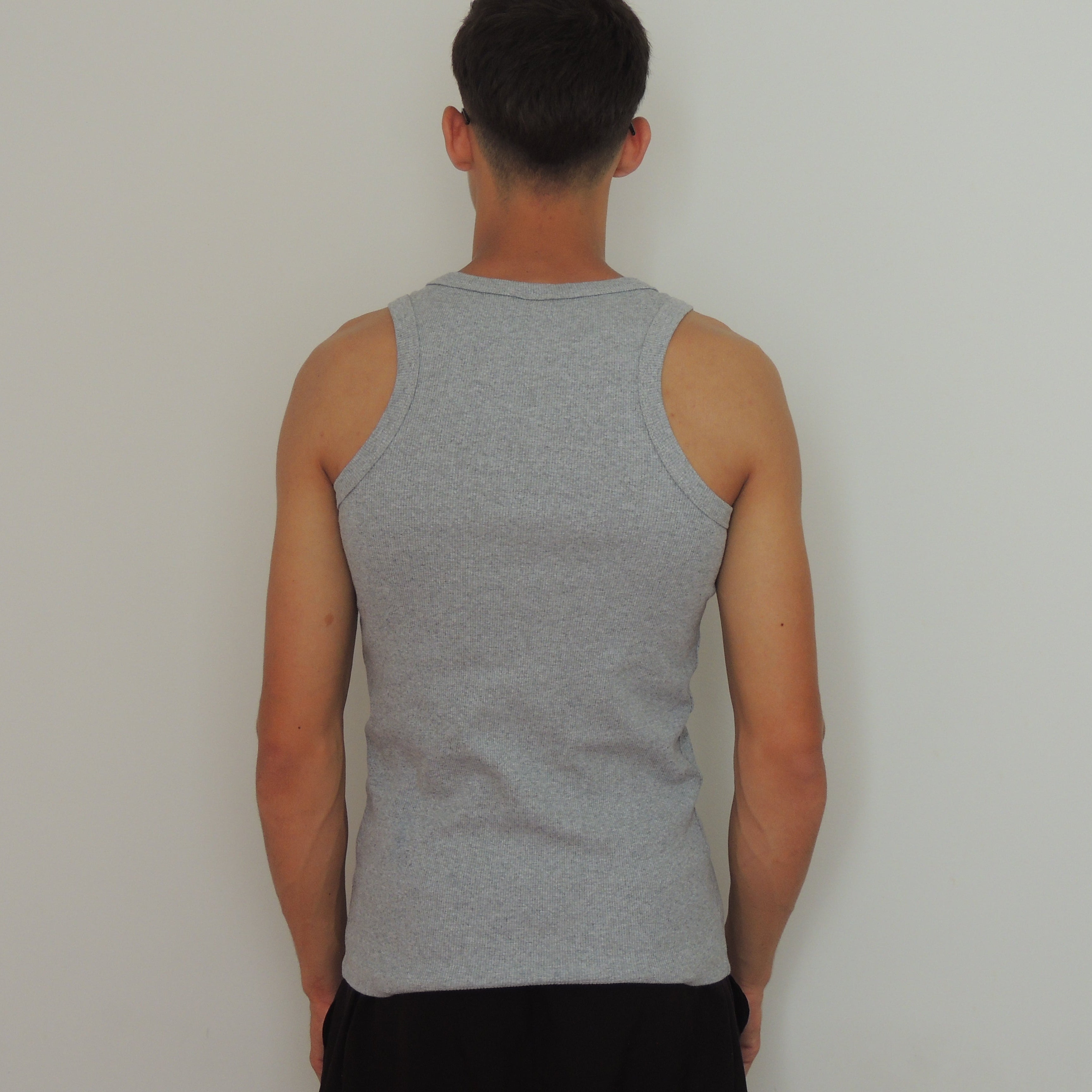 Kit 2 Regatas Americana Canelada Slim