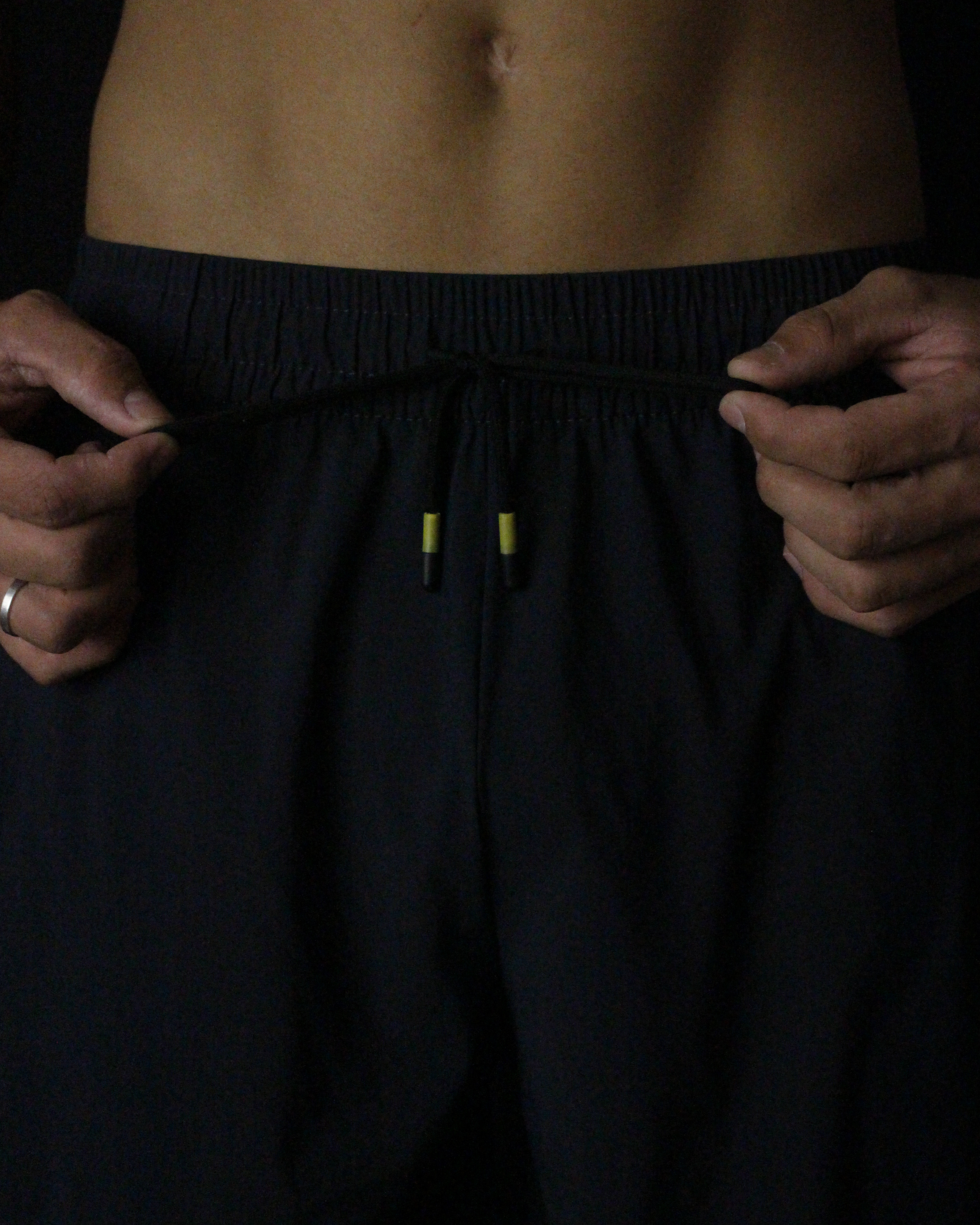 Shorts Tecnológicos Poliamida Elásticos Azul Marinho